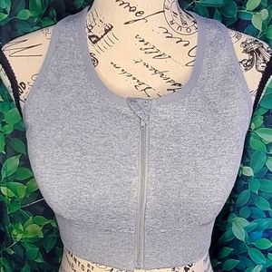 Pro-Fit Sport Bra Front Zipper